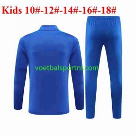 FC Barcelona SKU001 Kind Blauw Trainings Sweatshirt Pak 2023-24